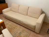 Zestaw wypoczynkowy - kanapa/wersalka/sofa i dwa fotele