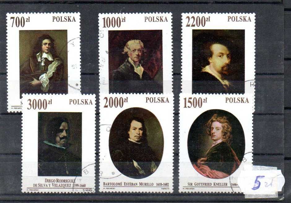 Znaczki Polska - Arcydzieła malarstwa z kolekcji im. Jana Pawła II