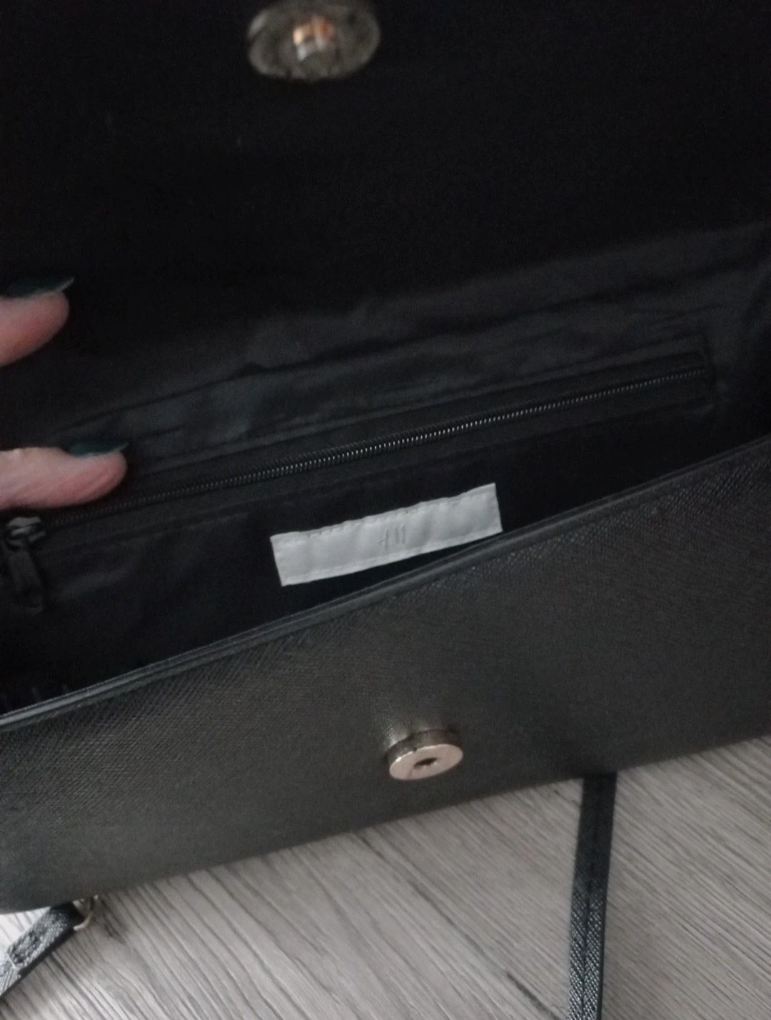Kopertówka czarna H&M