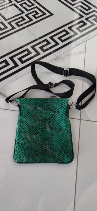 Сумочка через плече пітон кросбоді