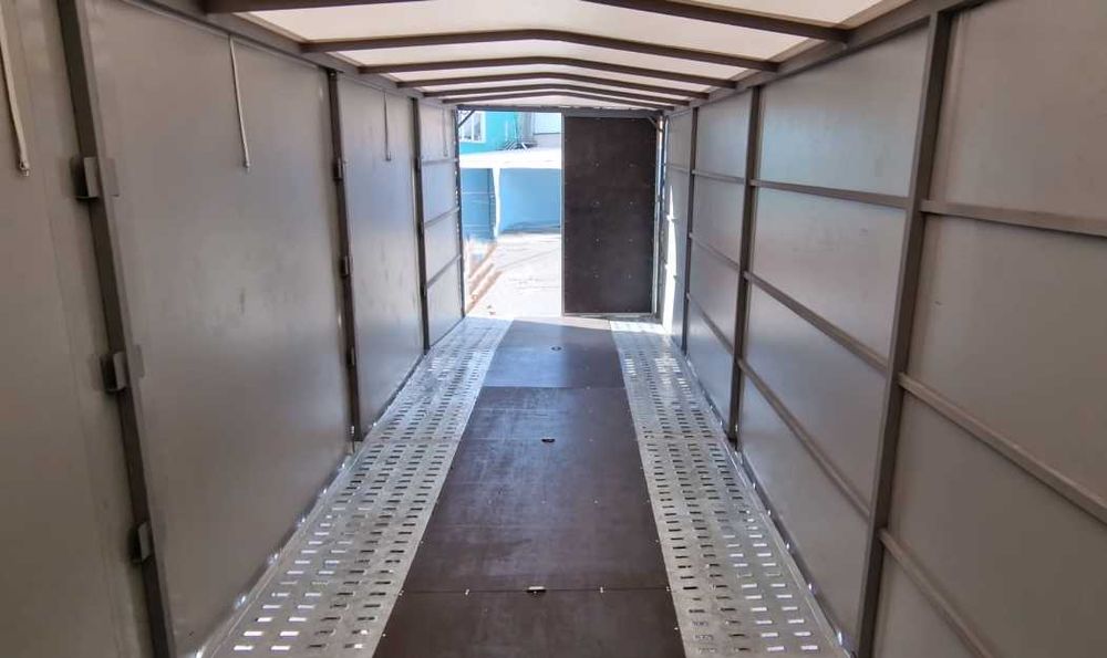 Причеп, лафет з високим каркасом 8000*2100*2000 лавета на дві осі