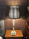 Lampa stołowa w stylu empire, amerykańska, dwie sztuki