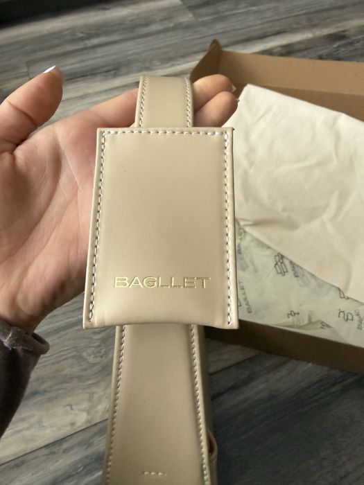 Сумка Bagllet BG129 (колір бежевий тоскана) оригінал / нова