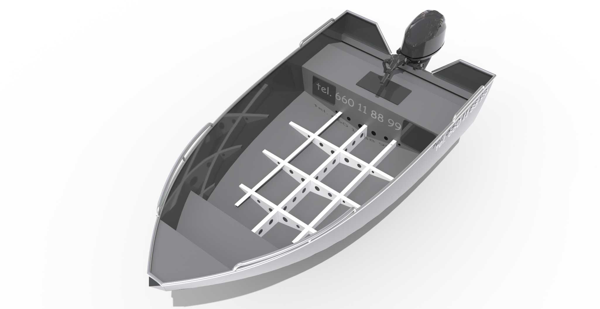 390 Łódź wędkarska aluminiowa wykroje łodzi aluminiowej cnc aluminium