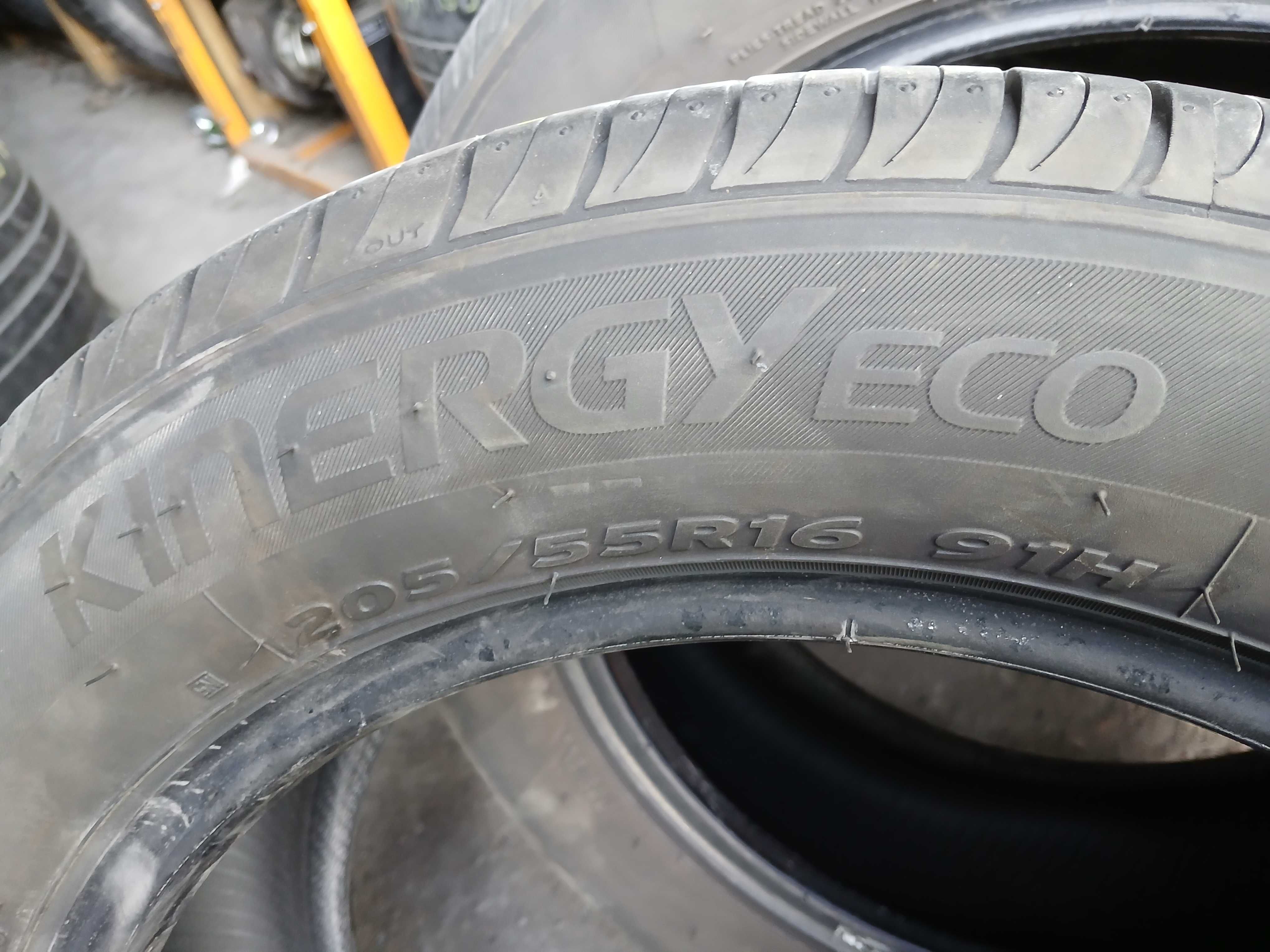 2x używane opony letnie 205/55 R16 Hankook GWARANCJA możliwy montaż