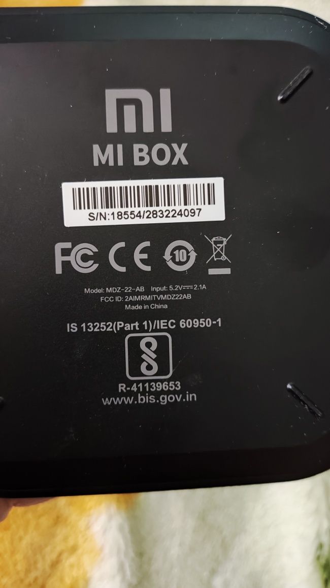 Приставка Xiaomi Mi Box S 4k