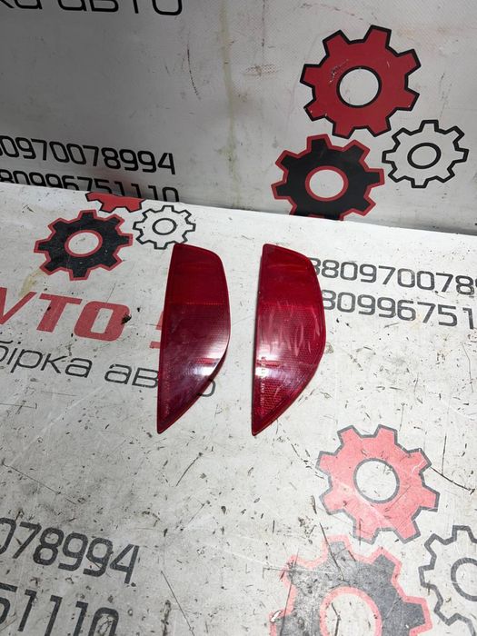 Ford fiesta mk7 usa катафот заднего бампера, катафот фодрд фієста мк7