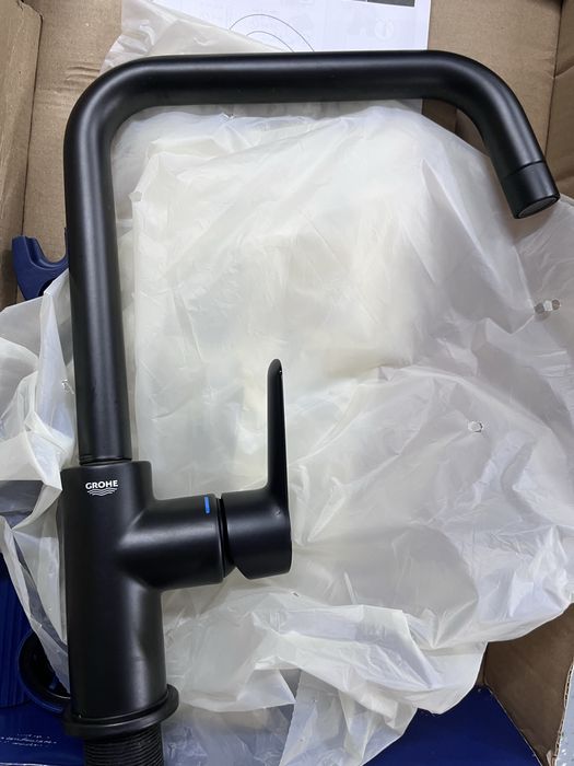 Bateria zlewozmywakowa Grohe Quickfix czarna