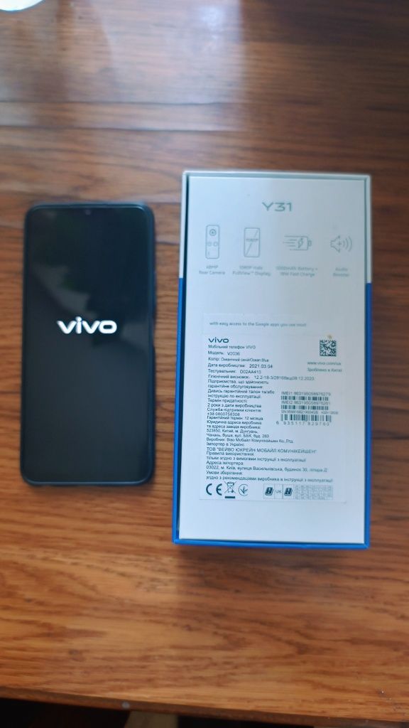 Смартфон Vivo Y31