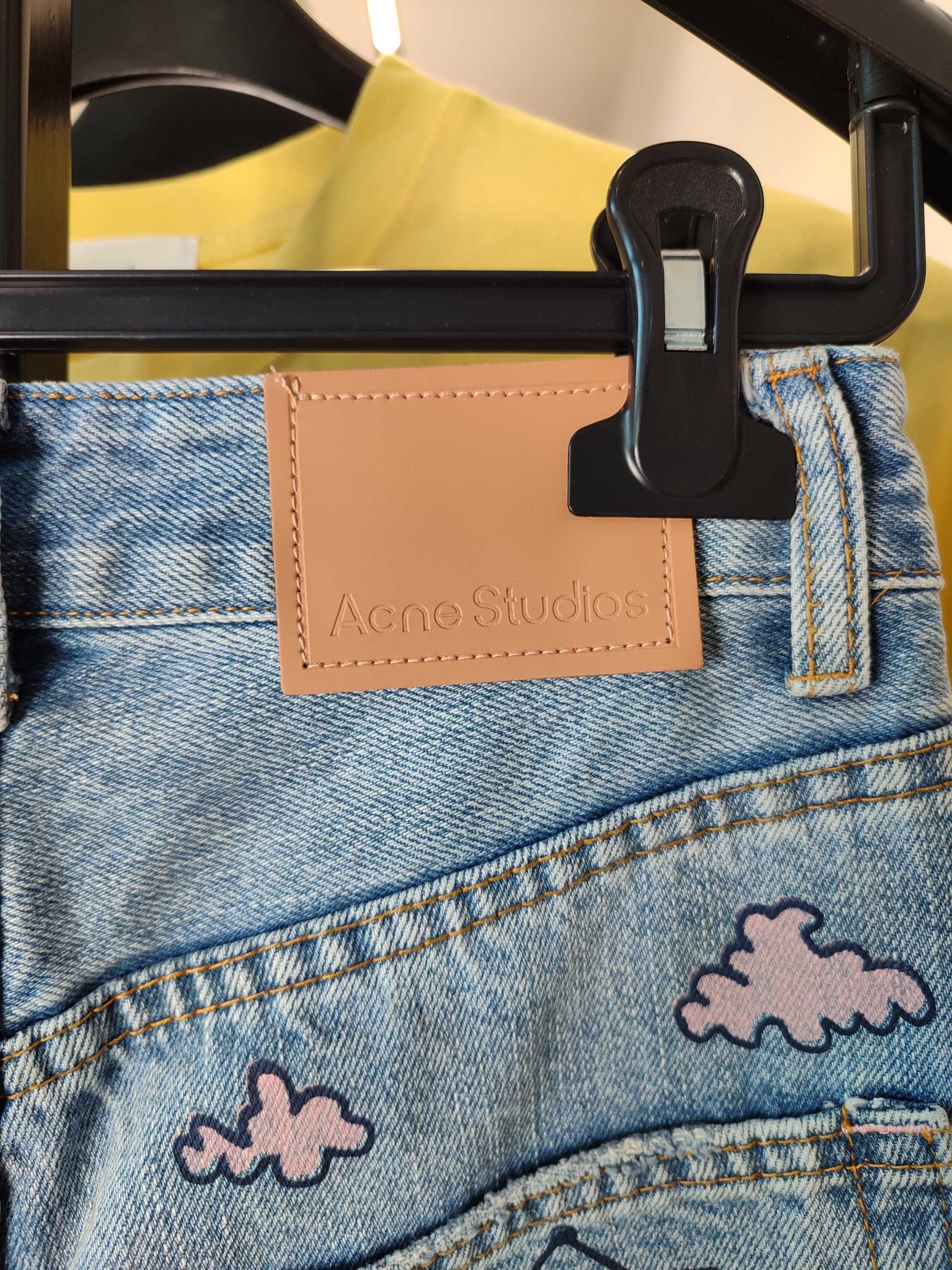Джинси Acne Studios x Moomin Super Baggy Fit Jeans Blue