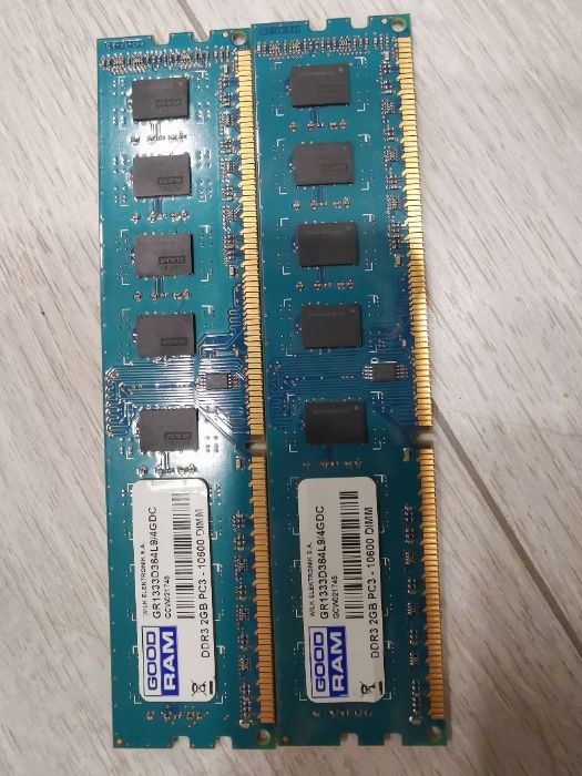 Ram DDR3 GR 1333 2x 2GB  4GB