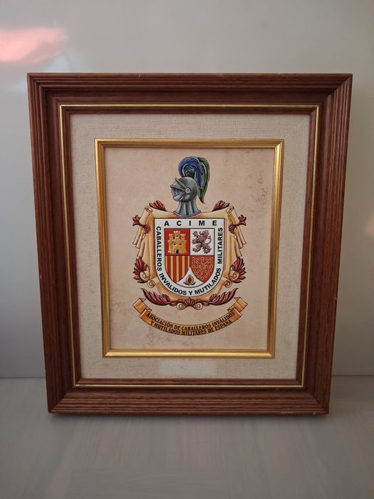 Quadro Caballeros Inválidos e Mutilados Militares