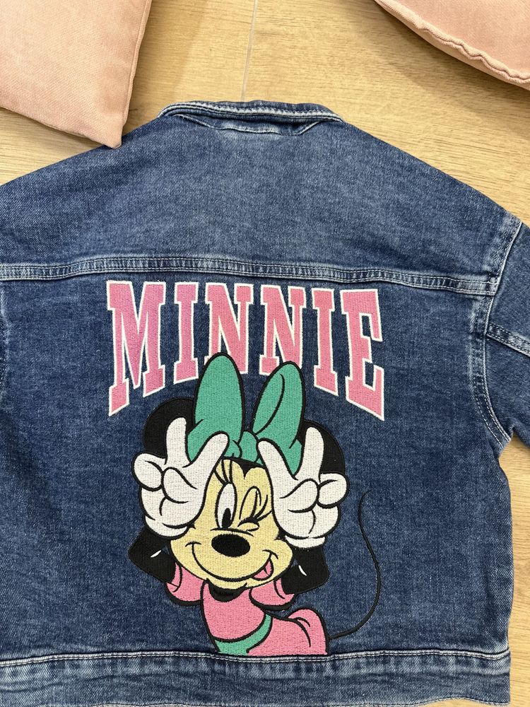 Джинсовка джинсова куртка сорочка Minnie HM 4-5 110 116