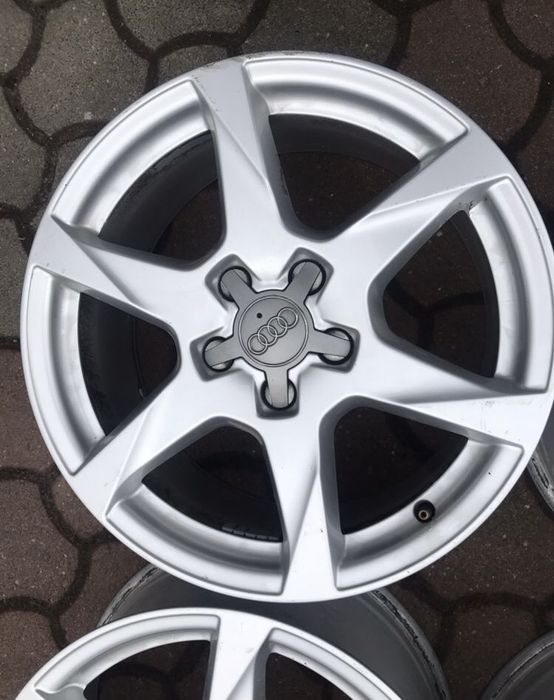 Felgi Audi a4 17 cali b8 oryginalne 5x112 a6 oryginalne komplet