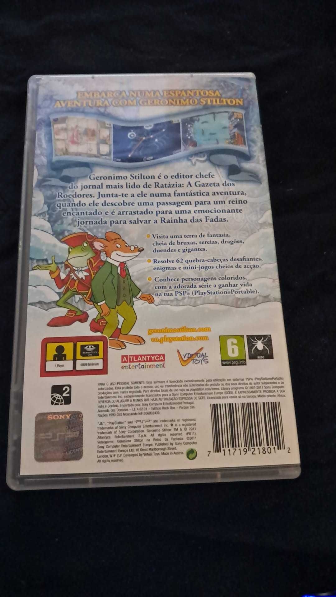 Geronimo Stilton no Reino da Fantasia (PSP)