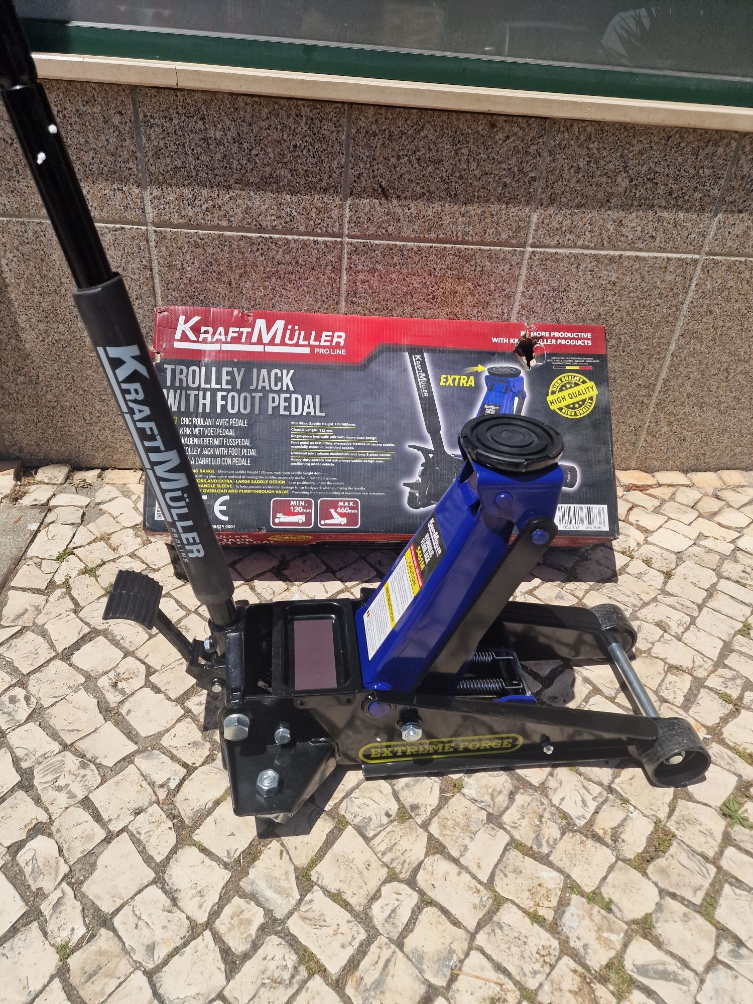 Macaco de 4 toneladas Hidraulico Baixo Perfil novo