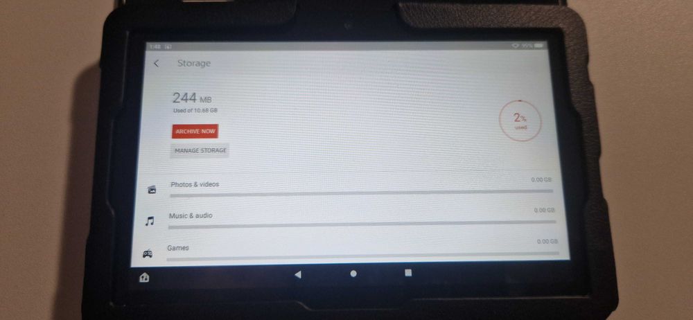 Amazon Tablet Fire 7"  Czarny