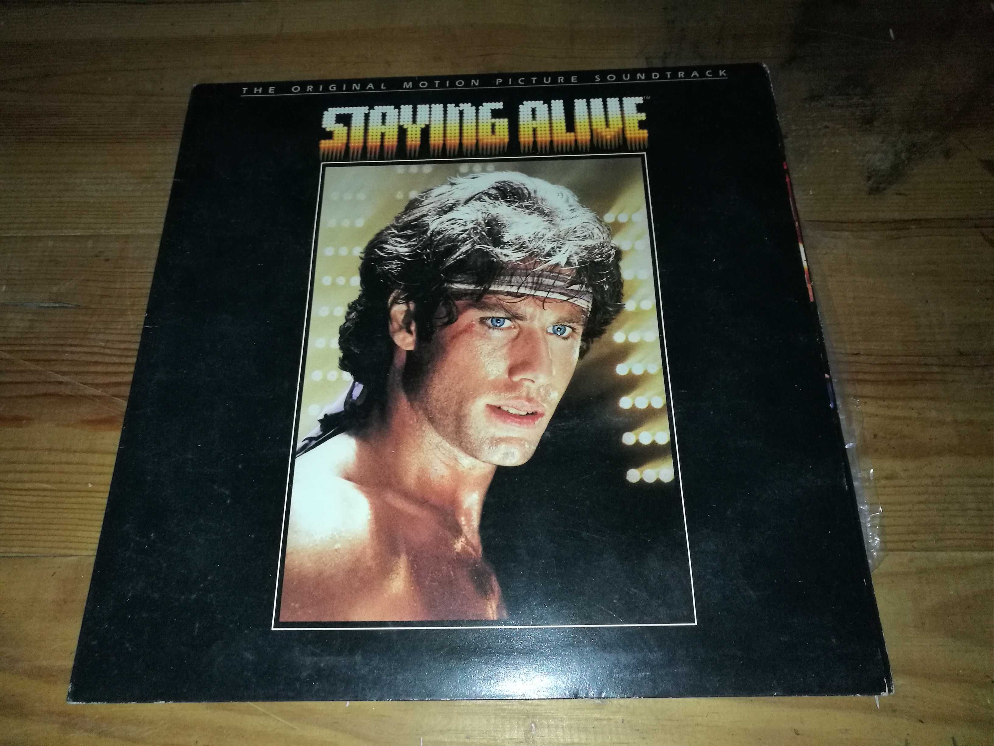 Banda Sonora - Staying Alive LP 	MUITO BOM ESTADO