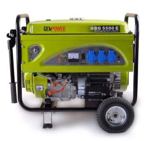 Генератор GENPOWER SERIES GBG 5500E, Туреччина
( 4,0 / 4,4 кВт.)