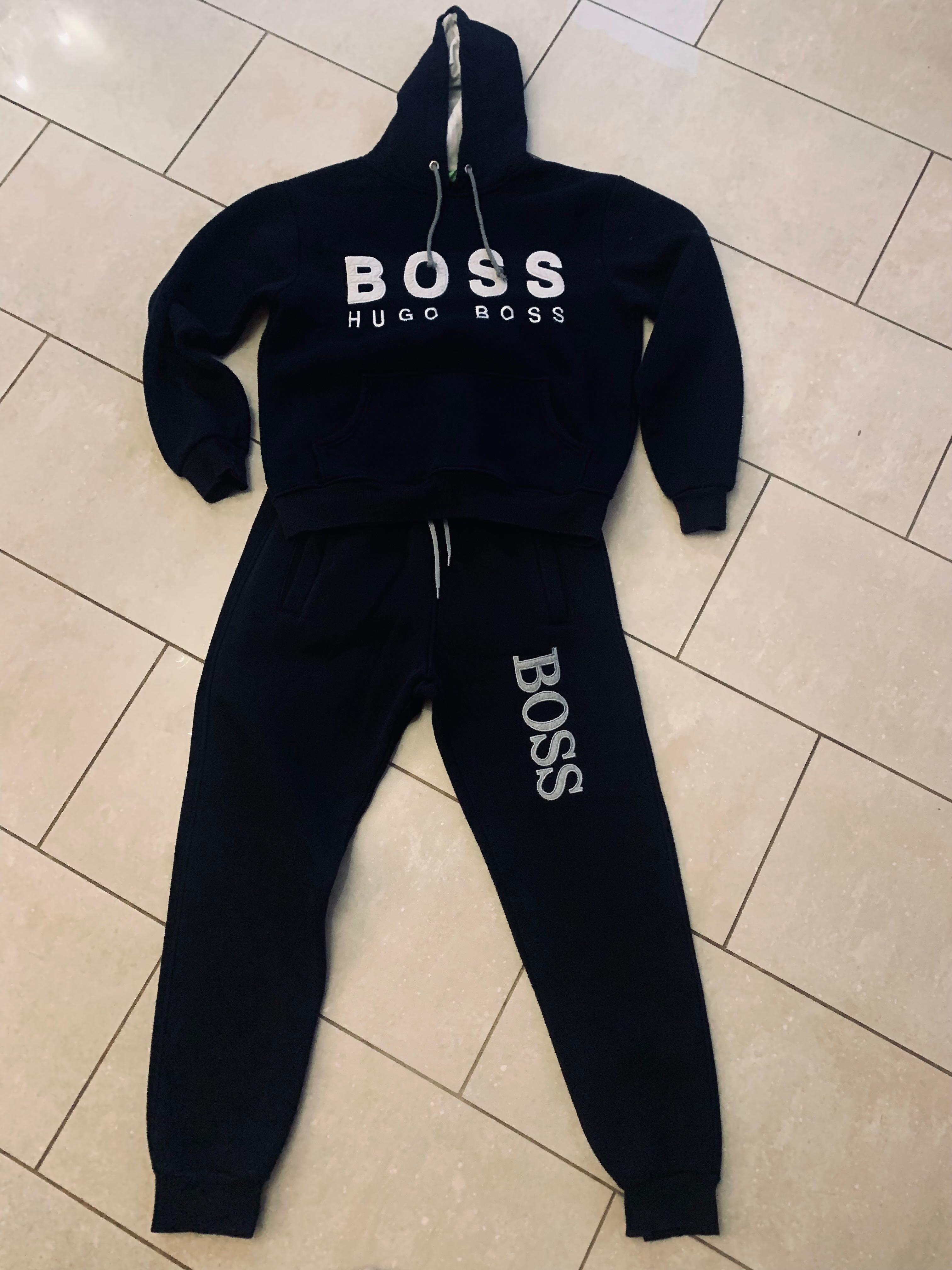 Hugo Boss damski dres damski- komplet bluza+spodnie r. M/L bawełna