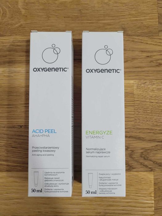 ZESTAW Oxygenetic Acid Peel +Energyze Vitamin C