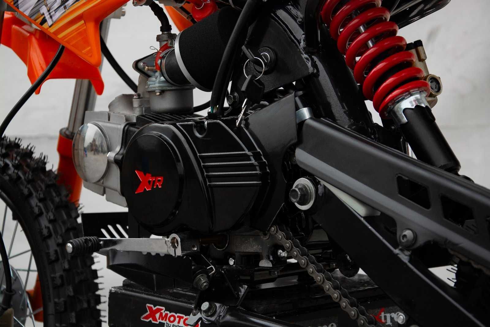 Кросовий мотоцикл XTR 616 125 см3, колеса 17/14, фара, Пітбайк, Польща
