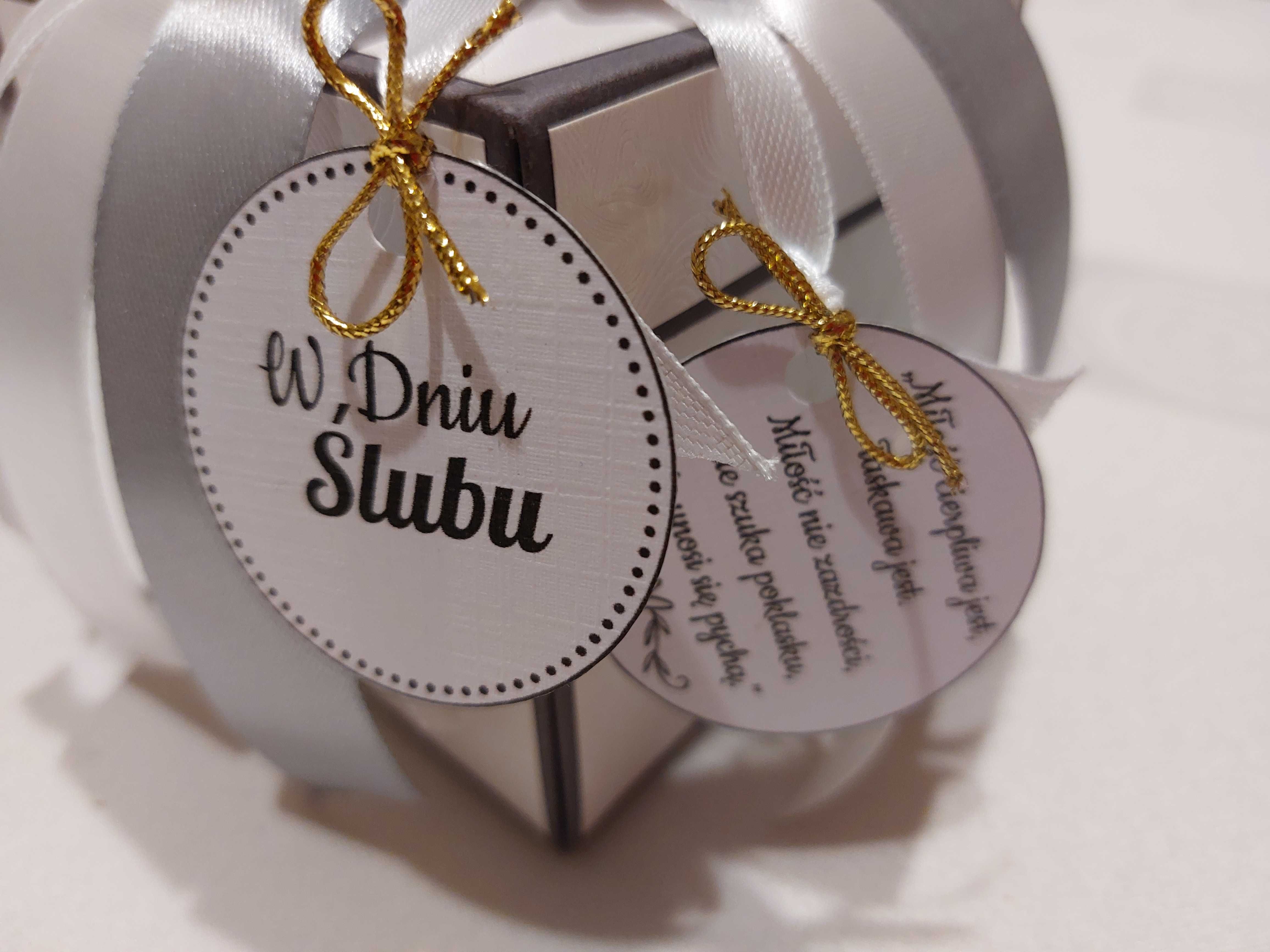 Exploding box ślub,  pudełeczko z życzeniami na Ślub