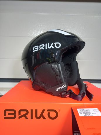 Kask narciarski slalom BRIKO Slalom z gardą 58 cm M