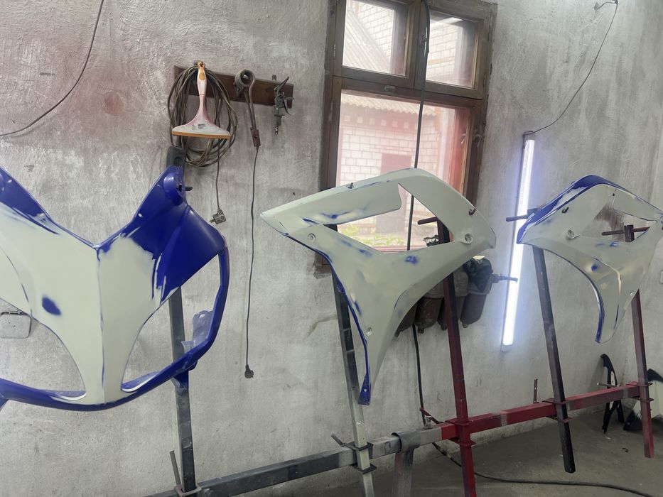 Малярні послуги фарбування авто мотоциклів