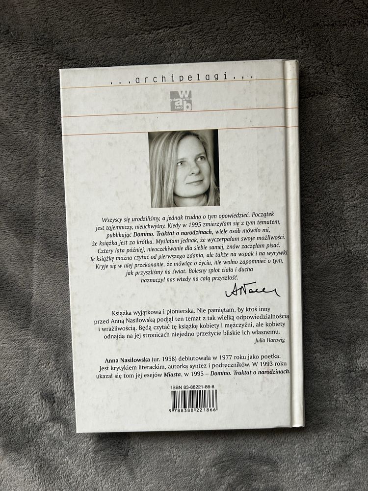 książka Księga początku Anna Nasiłowska