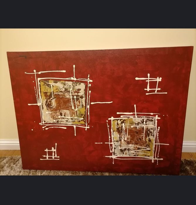 Quadro de arte abstrata