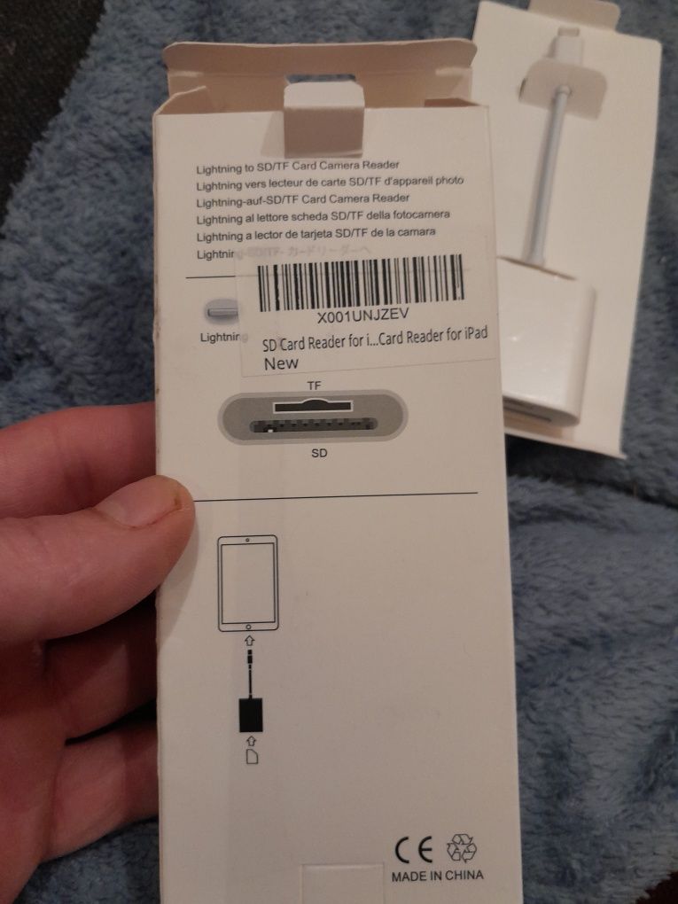 Adapter cyfrowy AV Lightning Adapter [Apple MFi] iPhone iPad HDMI Ligh