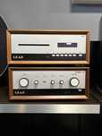 Leak stereo 130 WOOD + CDT WOOD zestaw vintage OUTLET ! OKAZJA !