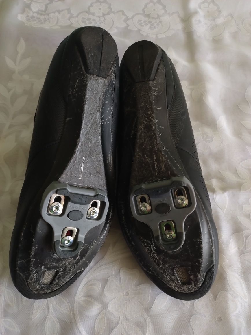 Sapatos ciclismo Shimano rc7 e Bont tamanho 44