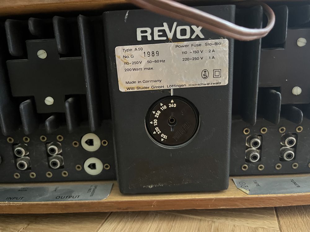 Revox A50 wzmacniacz stereo