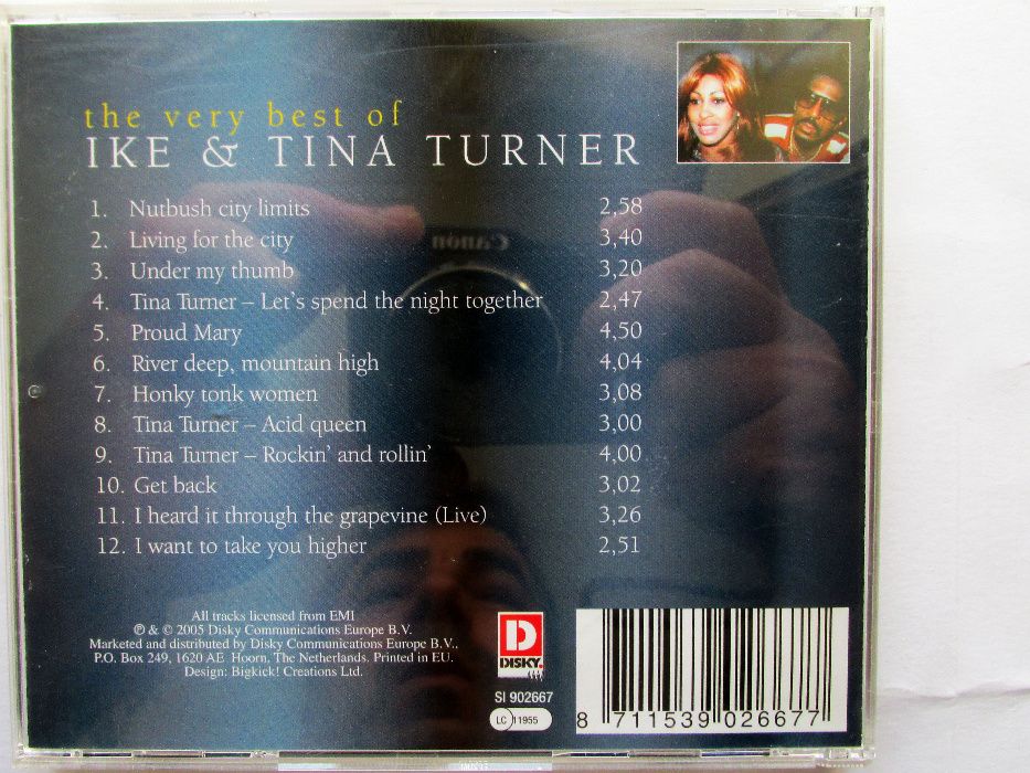 CD - TINA TURNER - The Very Best of Ike & Tina Turner, como novo