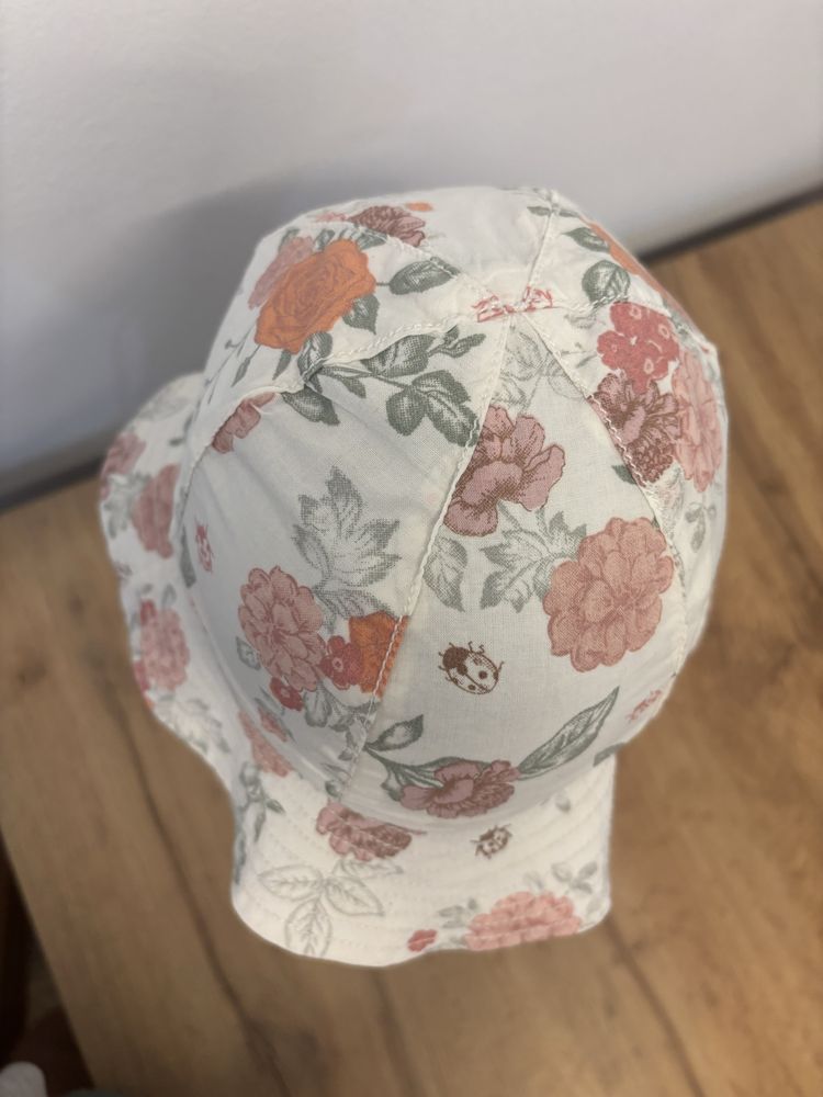 kapelusz czapeczka na lato dla dziewczynki w stylu boho H&M roz 92