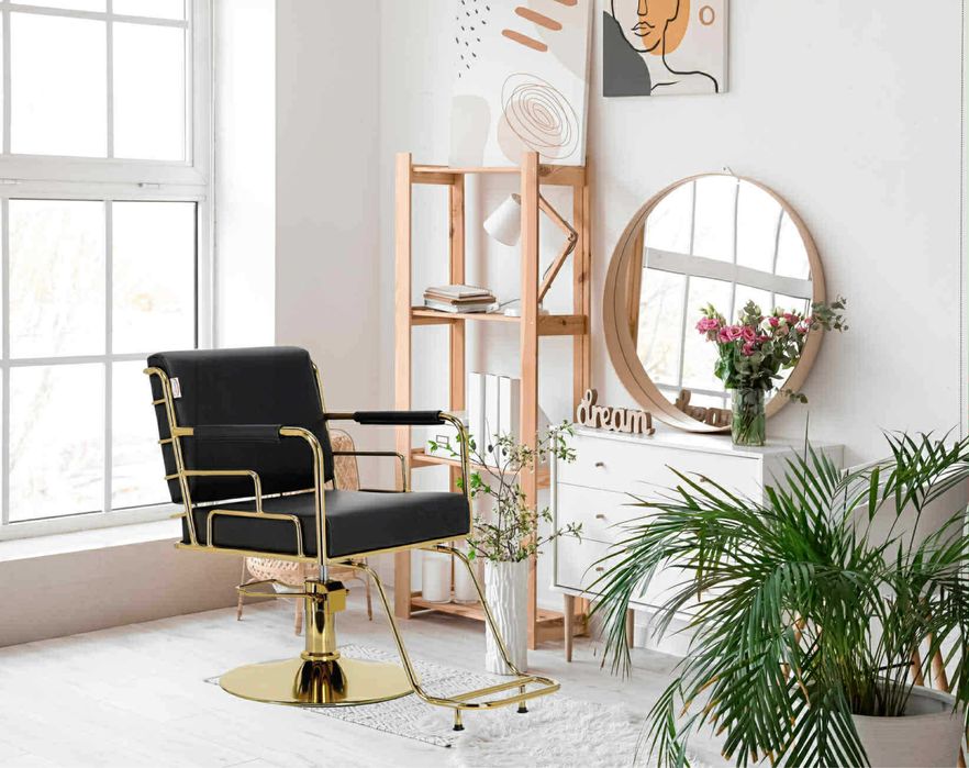 Fotel fryzjerski Zion hydrauliczny obrotowy