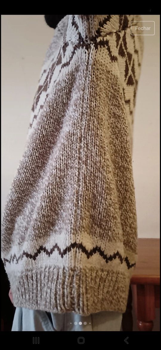 Camisola malha loose