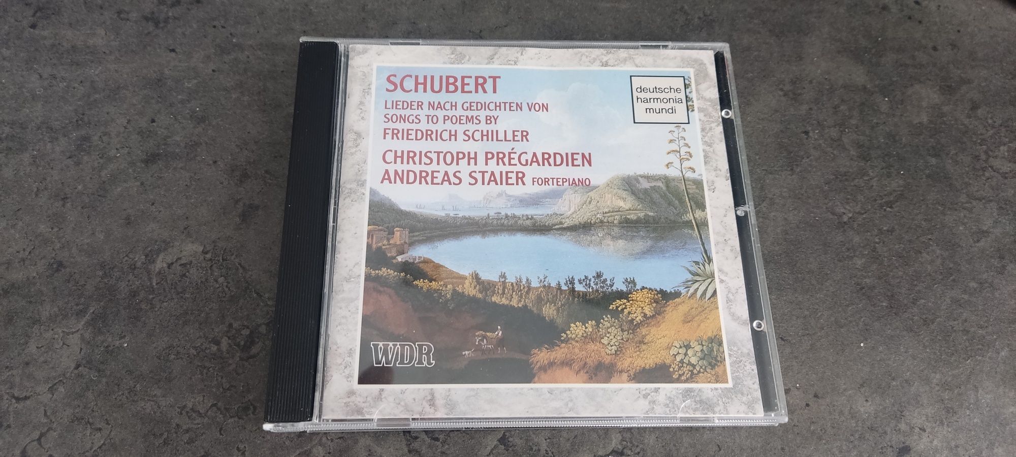 Shubert Lieder CD Schiller Pregardien Staier Deutsche Harmonia Mundi
