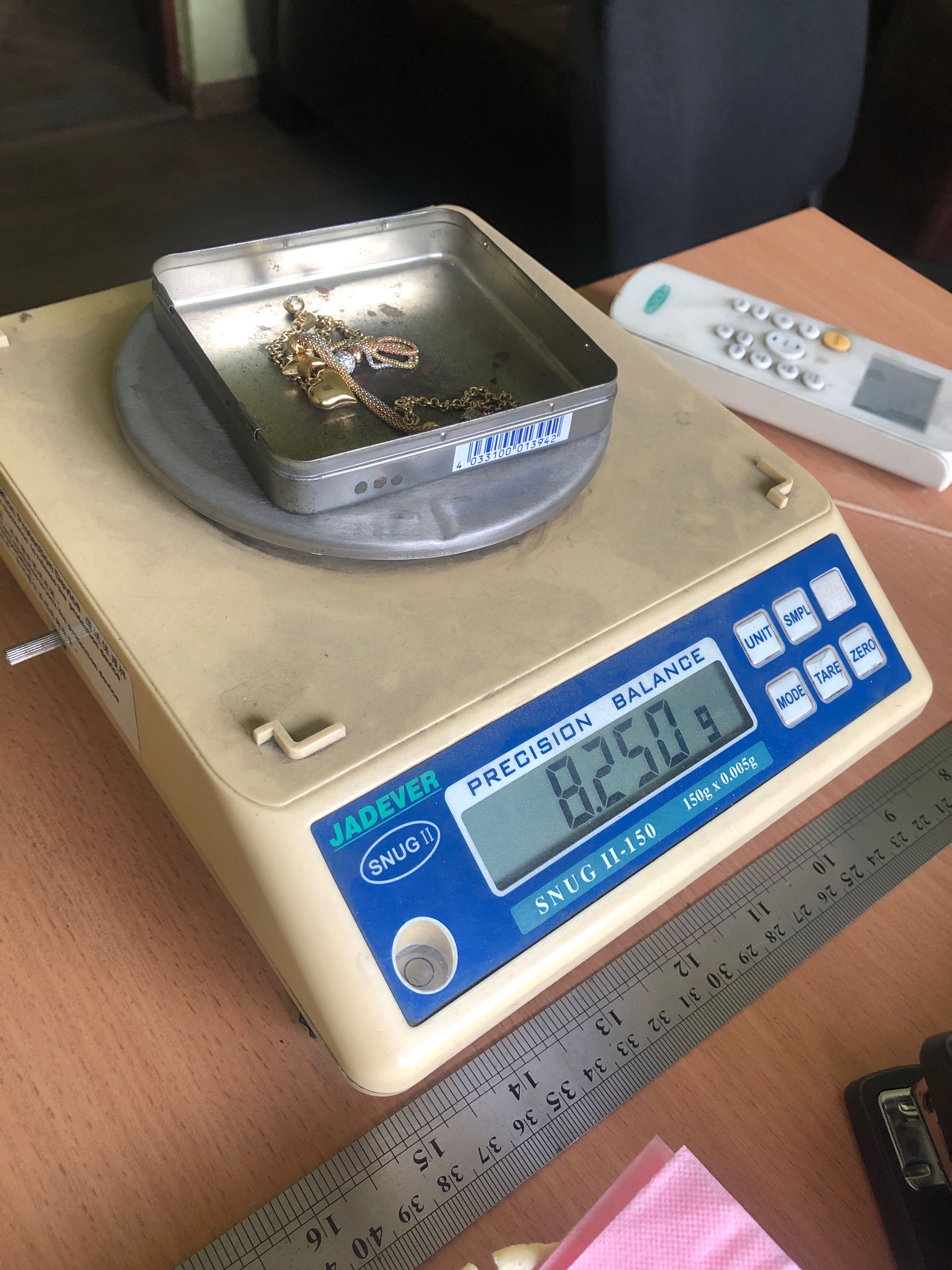 Золотое колье 585 проба
