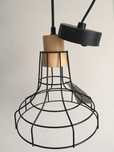 Nowa lampa wisząca czarny metal! Styl loftowy!