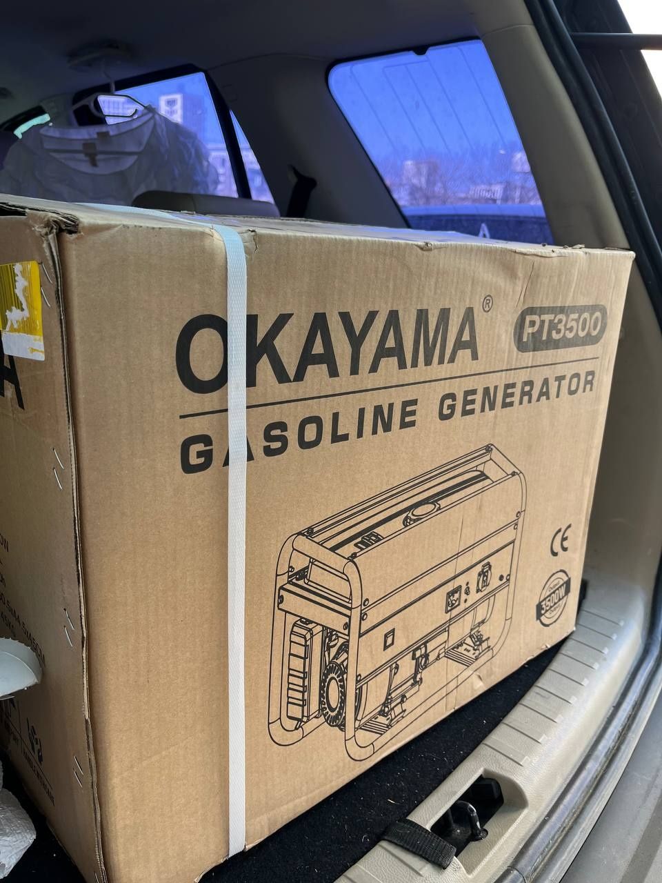 Генератор бензиновий Okayama PT-3500 3 кВт