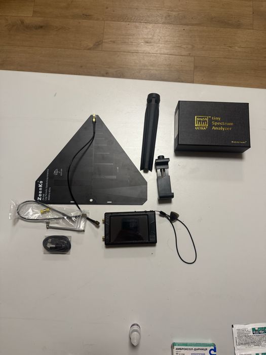 Zeenko TinySA ULTRA PLUS ZS-407 7,3 ГГц Портативний аналізатор спектру