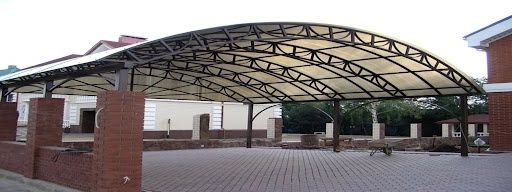 Навес из поликарбоната