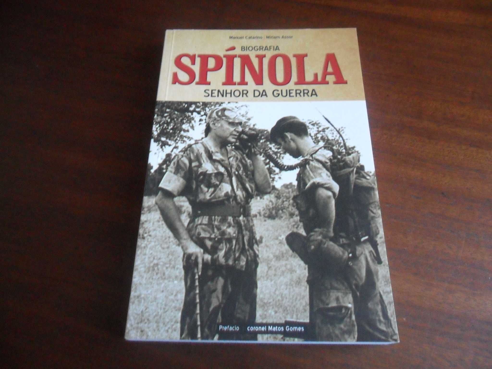 "SPÍNOLA, Senhor da Guerra" de Manuel Catarino e Miriam Assor - 1ª Ed.