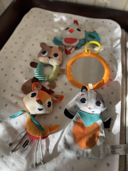 Дитячий розвиваючий килимок з дугами Tiny Love лісові друзі коврик