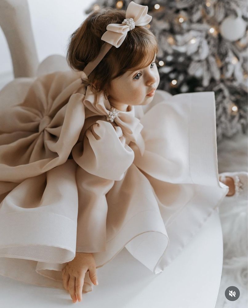 Сукня на рочок ,детское платье, плаття на рік Daniela kids фемілі лук