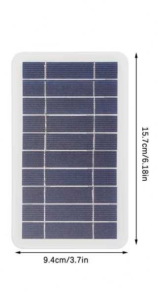 Panel solarny - 2W - USB - ładowarka do telefonu - awaryjne zasilanie