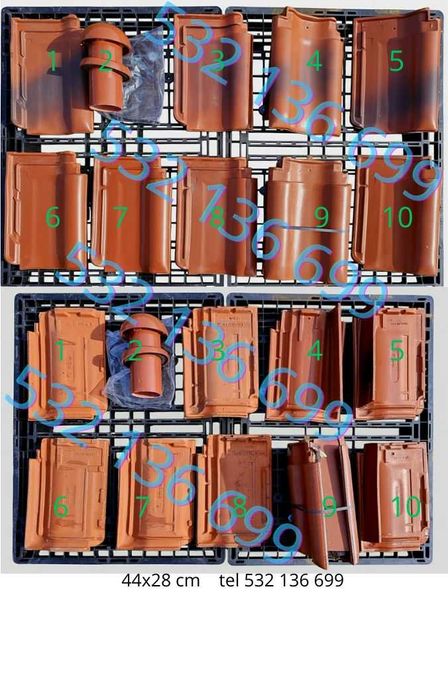 Dachówka Roben Średzka falista Fleming (Flaming!) HIT Darmowa dostawa!